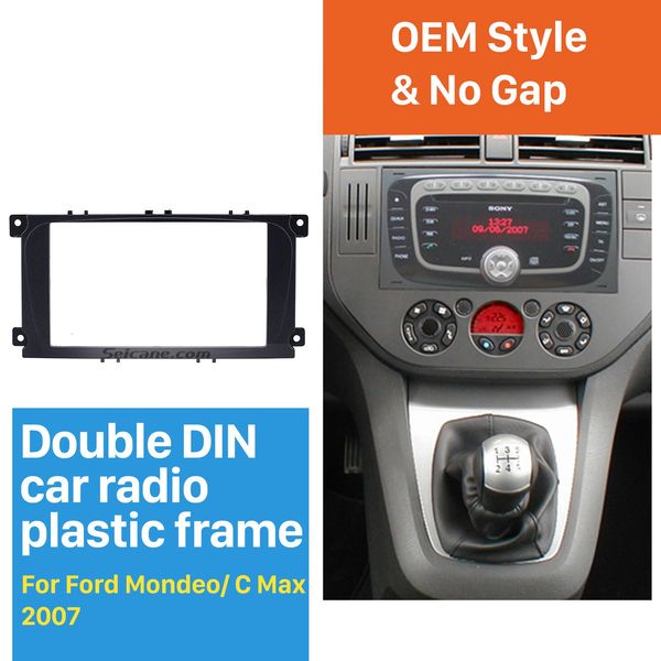 black double din car radio fascia for 2007 ford focus ii mondeo kuga c max audio frame dvd panel cd trim face plate
black double din car radio fascia for 2007 ford focus ii mondeo kuga c max audio frame dvd panel cd trim face plate