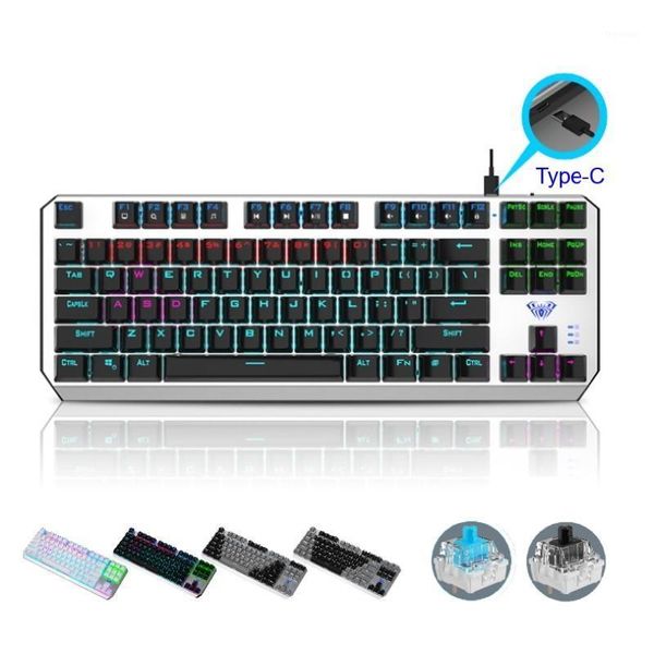 keyboards mechanical keyboard 87 keys anti-ghosting blue/black switch,metal panel mix backlit gaming for pc lap
keyboards mechanical keyboard 87 keys anti-ghosting blue/black switch,metal panel mix backlit gaming for pc lap