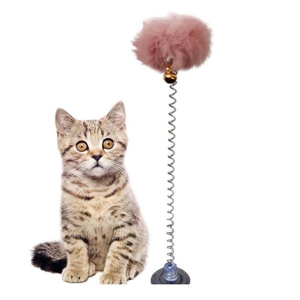 1pc cat teaser toy interactive plush cat spring wand kitten toy ball with sucker bell pet supplies pet accessories qylrty
1pc cat teaser toy interactive plush cat spring wand kitten toy ball with sucker bell pet supplies pet accessories qylrty