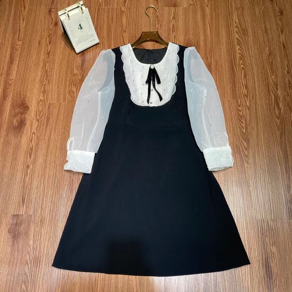 209 2022 summer a line long sleeve crew neck flora print dress black beads polyester prom fashion brand same style fashion women clothes wei
209 2022 summer a line long sleeve crew neck flora print dress black beads polyester prom fashion brand same style fashion women clothes wei