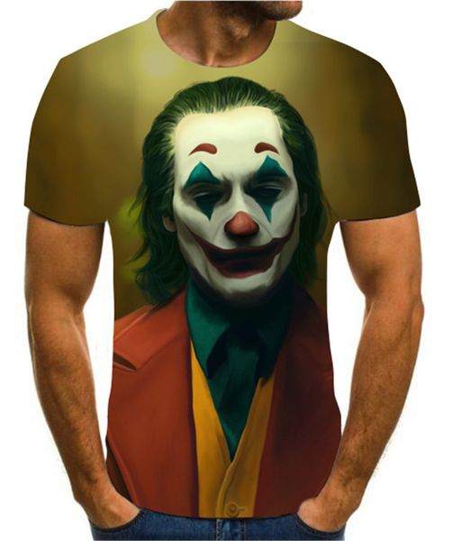trendy summer creative design clown face all-around 3d print shirts comics oversized oversized men clothing
trendy summer creative design clown face all-around 3d print shirts comics oversized oversized men clothing