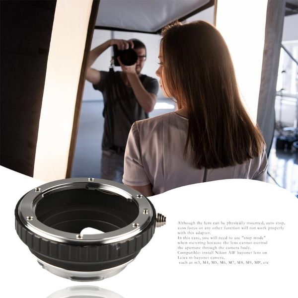 lens adapters & mounts ai f mount to m lm adapter for leica m3 m4 m5 m6 m7 m8 m9 mp camera manual iris varifocal
lens adapters & mounts ai f mount to m lm adapter for leica m3 m4 m5 m6 m7 m8 m9 mp camera manual iris varifocal