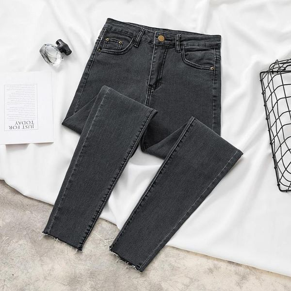 women's spring autumn style jeans women's pockets button solid color korean loose ankle-length pants kk0294, Blue
women's spring autumn style jeans women's pockets button solid color korean loose ankle-length pants kk0294, Blue