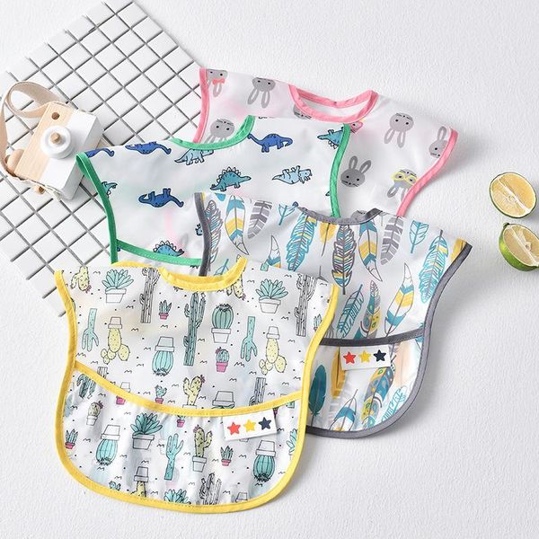 waterproof soft bib children's waterproof smock baby's whole body waterproof anti-dressing infant eating bib bib bibs
waterproof soft bib children's waterproof smock baby's whole body waterproof anti-dressing infant eating bib bib bibs