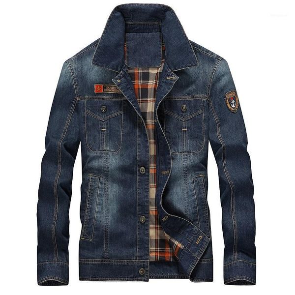 spring mens denim jacket trendy fashion ripped denim jacket mens jean jackets male bomber windbreaker cowboy coats 4xl1, Black;brown
spring mens denim jacket trendy fashion ripped denim jacket mens jean jackets male bomber windbreaker cowboy coats 4xl1, Black;brown