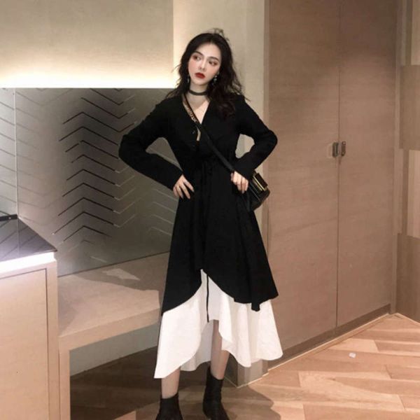 autumn 2020 new women's super early fairy skirt children's long style ins dress two piece suit, Black;gray
autumn 2020 new women's super early fairy skirt children's long style ins dress two piece suit, Black;gray