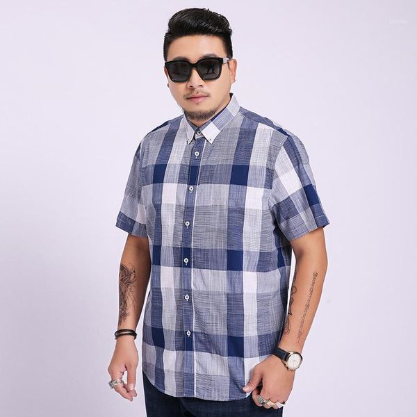 new arrival men short sleeve loose yarn dyed extremely super large casual shirts plaid plus size 2xl3xl4xl5xl 6xl 7xl 8xl1, White;black
new arrival men short sleeve loose yarn dyed extremely super large casual shirts plaid plus size 2xl3xl4xl5xl 6xl 7xl 8xl1, White;black