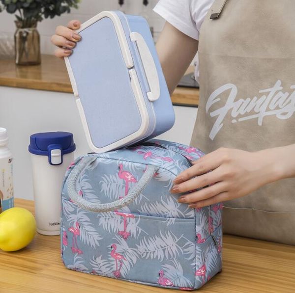 dhl30pcs women oxford waterproof flamingo prints organizer insulation cold picnic food lunch bag
dhl30pcs women oxford waterproof flamingo prints organizer insulation cold picnic food lunch bag