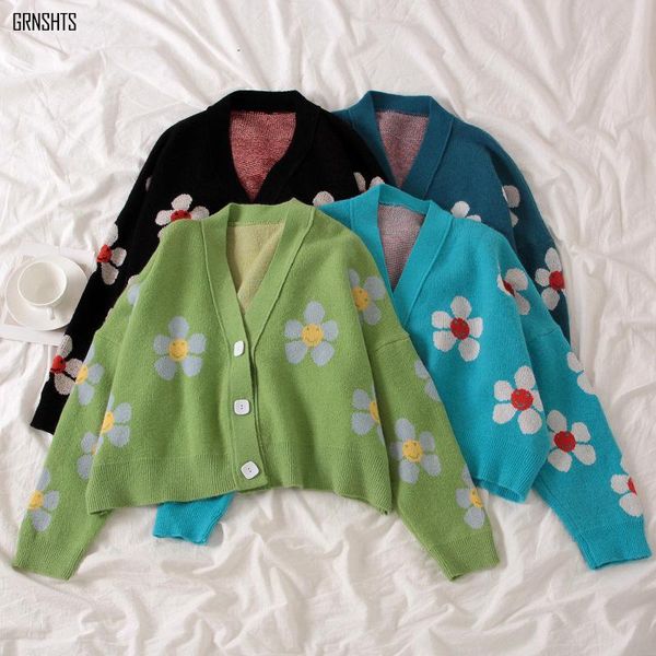 women's knits & tees winter vintage flower print knit crop sweater cardigans v neck oversized cute sweatshirt 2021 jacket short jumper, White
women's knits & tees winter vintage flower print knit crop sweater cardigans v neck oversized cute sweatshirt 2021 jacket short jumper, White
