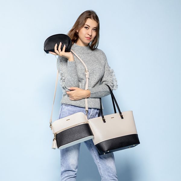 lovevook women shoulder bags crossbody bags for ladies large tote bag set 3 pcs clutch and purse luxury handbag women designer 201013
lovevook women shoulder bags crossbody bags for ladies large tote bag set 3 pcs clutch and purse luxury handbag women designer 201013