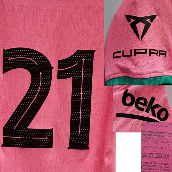 2020 матч изношенного игрока вопрос joan gamper messi de jong griezmann ansu fati с match detail fatcer badge home textile
2020 матч изношенного игрока вопрос joan gamper messi de jong griezmann ansu fati с match detail fatcer badge home textile