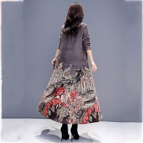 retro suede deer printed long windbreaker female 2020 spring autumn new chinese style women's trench coats x939, Tan;black
retro suede deer printed long windbreaker female 2020 spring autumn new chinese style women's trench coats x939, Tan;black