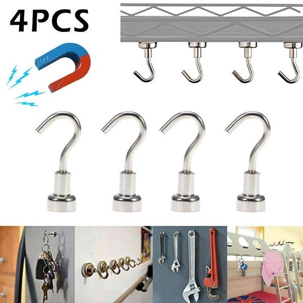 4pcs magnetic hooks powerful heavy duty neodymium magnet refrigerator surfaces not scratch myding1
4pcs magnetic hooks powerful heavy duty neodymium magnet refrigerator surfaces not scratch myding1