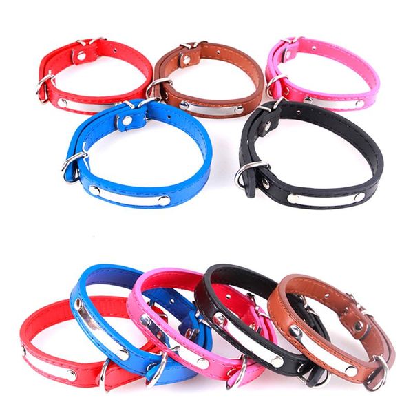 dog collars & leashes pet collar buckle candy 5 color pu leather cat studded neck strap dogs
dog collars & leashes pet collar buckle candy 5 color pu leather cat studded neck strap dogs