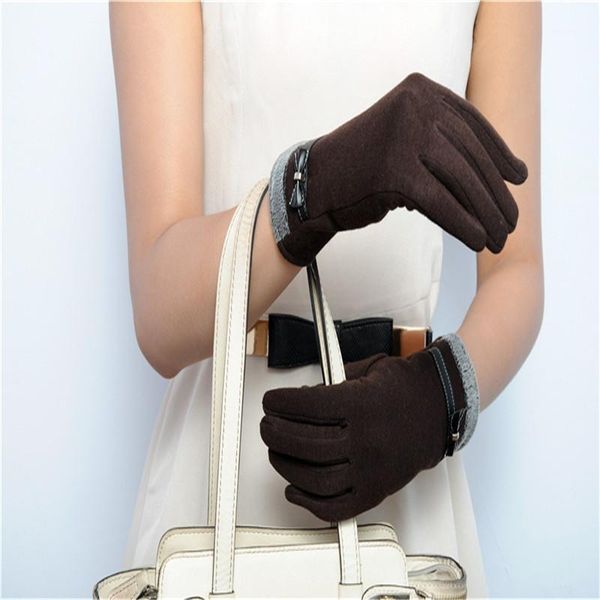 five fingers gloves winter keep warm mittens 2021 women full finger bow soft wrist women' clothing accessories1, Blue;gray
five fingers gloves winter keep warm mittens 2021 women full finger bow soft wrist women' clothing accessories1, Blue;gray