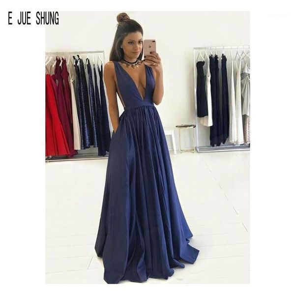 party dresses e jue shung navy blue evening deep v neck backless with pockets formal prom gowns vestidos de fiesta1, White;black
party dresses e jue shung navy blue evening deep v neck backless with pockets formal prom gowns vestidos de fiesta1, White;black
