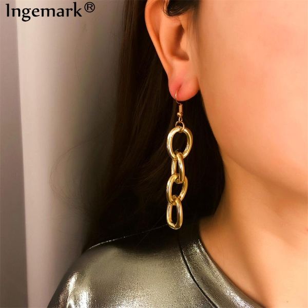 ingemark fashion four loop drop earrings women retro long circle tassel ear line geometric earrings statement jewelry gift 2020, Silver
ingemark fashion four loop drop earrings women retro long circle tassel ear line geometric earrings statement jewelry gift 2020, Silver
