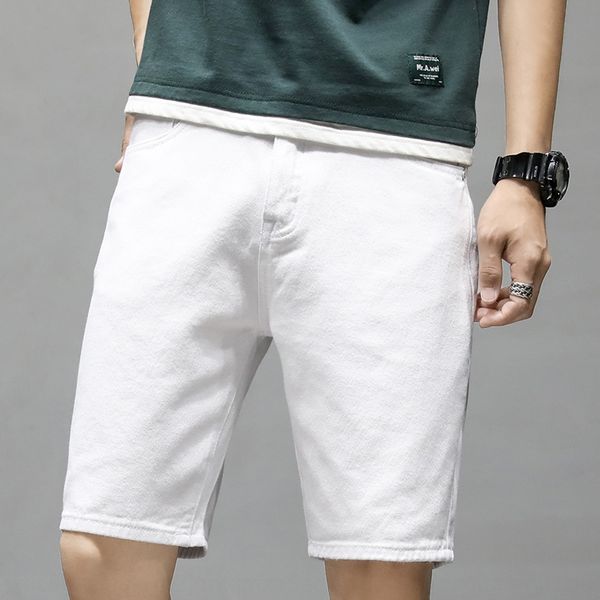 2020 solid color denim men's under and shorts and shorts summer loose ins5 point pants men's summer casual five point white pants, Blue
2020 solid color denim men's under and shorts and shorts summer loose ins5 point pants men's summer casual five point white pants, Blue