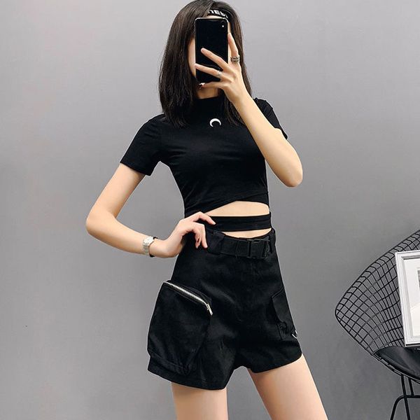 big 2021 new women pocket summer belt high streetwear clothes ladies cargo shorts solid 4i1i, White;black
big 2021 new women pocket summer belt high streetwear clothes ladies cargo shorts solid 4i1i, White;black