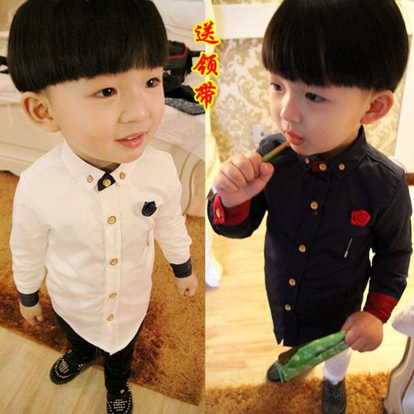 and 2020 spring korean autumn boys' long shirt sve inch thin wear children's baby coat fashion children, White;black
and 2020 spring korean autumn boys' long shirt sve inch thin wear children's baby coat fashion children, White;black