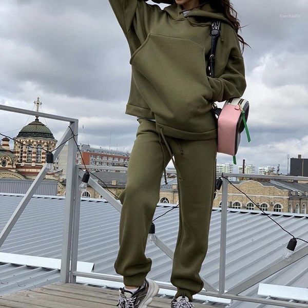 gym clothing autumn and winter fashion big pocket solid color sport control hoodie suit women's casual two-piece suit1, White;black
gym clothing autumn and winter fashion big pocket solid color sport control hoodie suit women's casual two-piece suit1, White;black