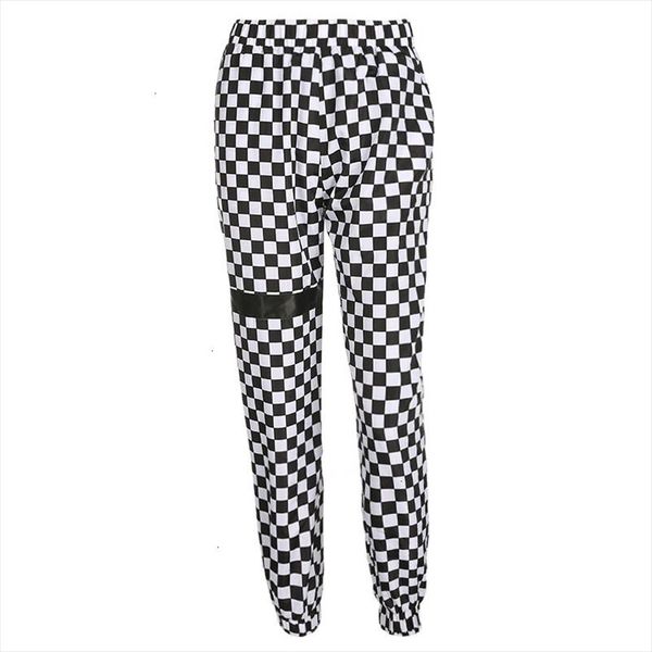 мода плед высокой талии брюки женщины заплатки checkboard sweatpants упругие уличная сыпучие карандаш брюки брюки перевозка груза падения, Black;white
мода плед высокой талии брюки женщины заплатки checkboard sweatpants упругие уличная сыпучие карандаш брюки брюки перевозка груза падения, Black;white