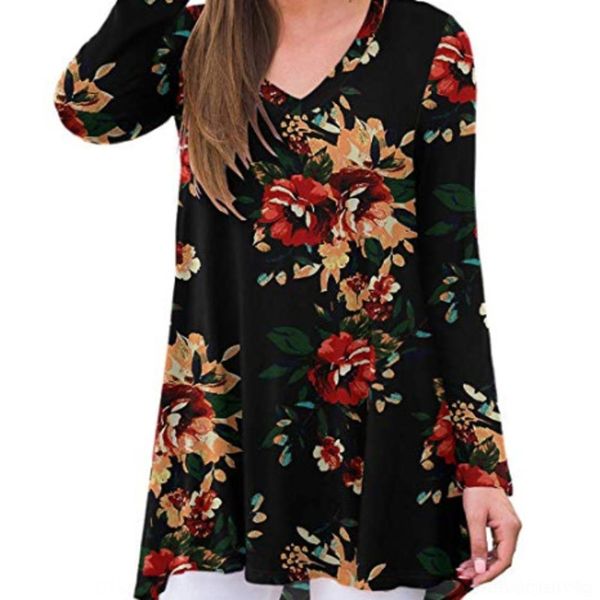 gfl0z new prin coat t-shirt v-neck long sleeve t-shirt mid length casual flower jw76n aw19 in, White
gfl0z new prin coat t-shirt v-neck long sleeve t-shirt mid length casual flower jw76n aw19 in, White