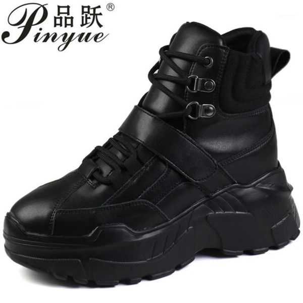 sneakers shoes woman spring new 2020 high female fashion casual white shoes comfortable sneakes platform boots1, Black
sneakers shoes woman spring new 2020 high female fashion casual white shoes comfortable sneakes platform boots1, Black