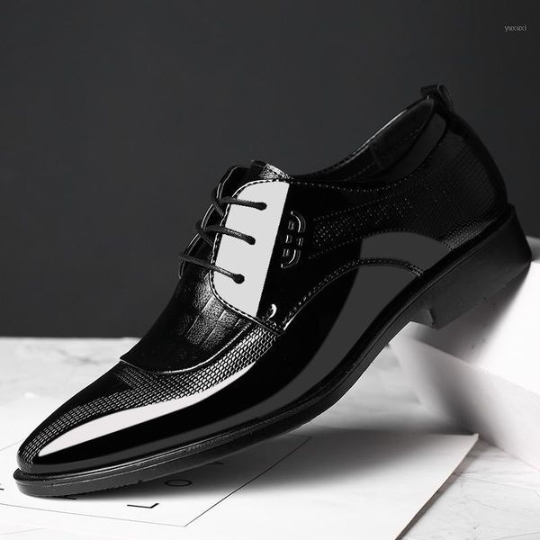 dress shoes men wedding microfiber leather formal business pointed toe for man men's oxford flats plus size 38-481, Black
dress shoes men wedding microfiber leather formal business pointed toe for man men's oxford flats plus size 38-481, Black
