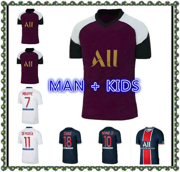 verratti di maria soccer jersey 20 21 maillots de football shirts 2020 2021 mbappe jr icardi men + kids kit enfants maillot de foot, Black;yellow
verratti di maria soccer jersey 20 21 maillots de football shirts 2020 2021 mbappe jr icardi men + kids kit enfants maillot de foot, Black;yellow