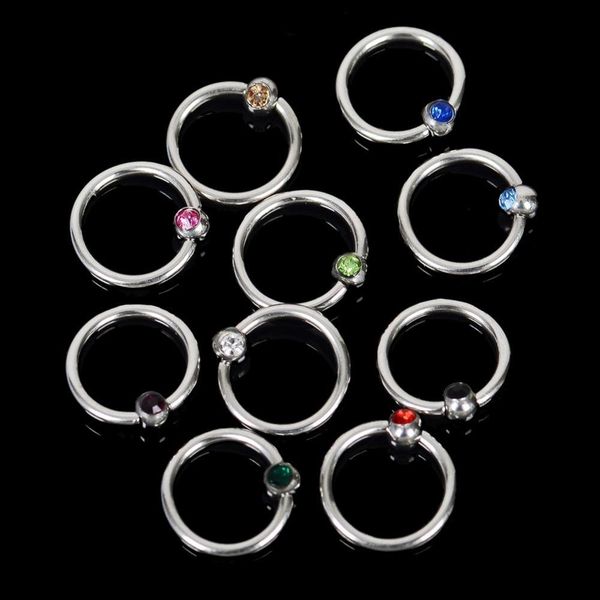 18g titanium steel eyebrow tragus nose nipple ring crystal captive hoop bead rings bar lips body piercing jewelry 50pcs/lot q jllxhq, Silver
18g titanium steel eyebrow tragus nose nipple ring crystal captive hoop bead rings bar lips body piercing jewelry 50pcs/lot q jllxhq, Silver