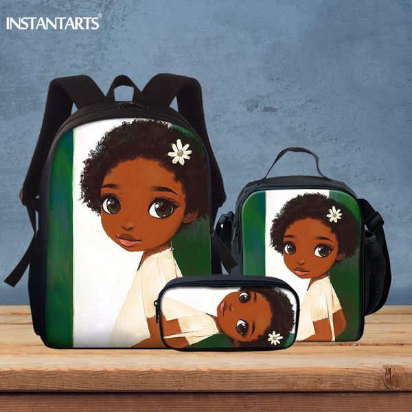 instantarts cute black girls print children school backpack large capacity zipper shoulder bag cartoon schoolbag kids mochilas t200709
instantarts cute black girls print children school backpack large capacity zipper shoulder bag cartoon schoolbag kids mochilas t200709