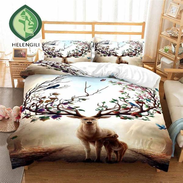 bedding sets helengili 3d set deer painting print duvet cover bedclothes with pillowcase bed home textiles #deer071
bedding sets helengili 3d set deer painting print duvet cover bedclothes with pillowcase bed home textiles #deer071