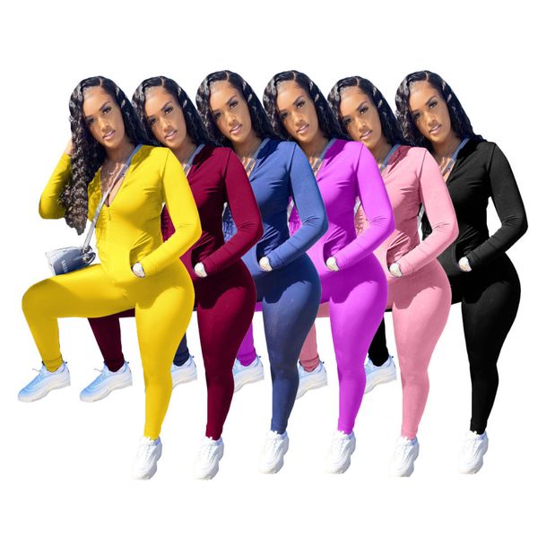 women 2 two piece tracksuits solid color long sleeved jogger set pullover sportswear casua l autumn spring sport zipper dhl, Gray
women 2 two piece tracksuits solid color long sleeved jogger set pullover sportswear casua l autumn spring sport zipper dhl, Gray