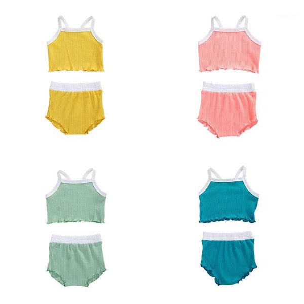 clothing sets born baby inflant girls boys two pieces set summer sleeveless vest + frilly shorts pure color toddler clothing1, White
clothing sets born baby inflant girls boys two pieces set summer sleeveless vest + frilly shorts pure color toddler clothing1, White