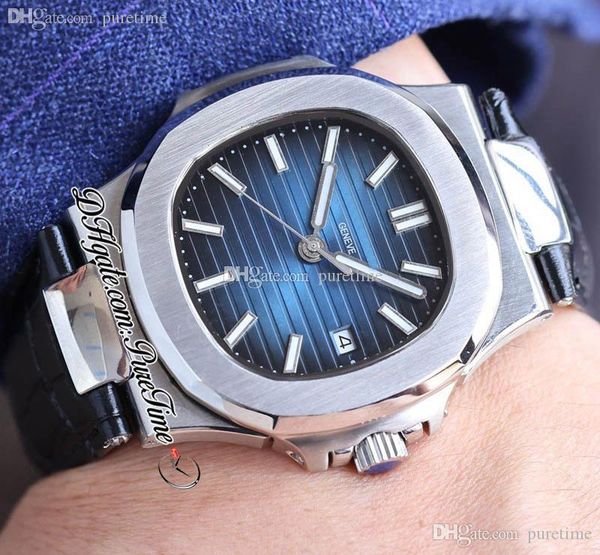 40mm 5711 cal a324 automatic mens watch steel case d-blue textured dial silver white stick markers black leather strap watches 2022 puretime, Slivery;brown
40mm 5711 cal a324 automatic mens watch steel case d-blue textured dial silver white stick markers black leather strap watches 2022 puretime, Slivery;brown