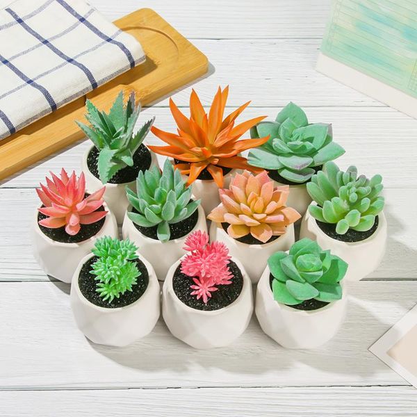 decorative flowers & wreaths 1pc mini artificial succulent bonsai with pot realistic faux potted fake plants desk planters office home decor
decorative flowers & wreaths 1pc mini artificial succulent bonsai with pot realistic faux potted fake plants desk planters office home decor