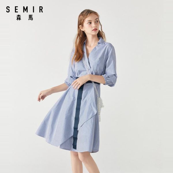 semir women fashion dress 2020 new lightweight half sleeve trend casual breathable comfortable dresses for female, White;black
semir women fashion dress 2020 new lightweight half sleeve trend casual breathable comfortable dresses for female, White;black