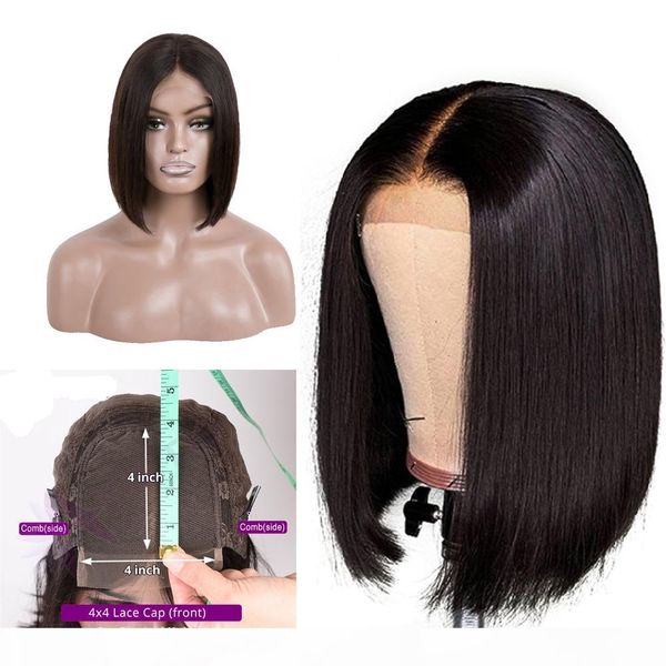 brazilian straight hair lace frontal wigs 4x4 straight bob short lace wigs 150% density natural color bob wig, Black;brown
brazilian straight hair lace frontal wigs 4x4 straight bob short lace wigs 150% density natural color bob wig, Black;brown