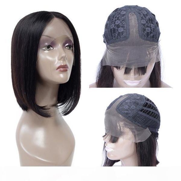 natural bob wig raw indian remy straight human hair glueless lace front wigs for black women pixie cut short frontal lace closure bob wig, Black;brown
natural bob wig raw indian remy straight human hair glueless lace front wigs for black women pixie cut short frontal lace closure bob wig, Black;brown