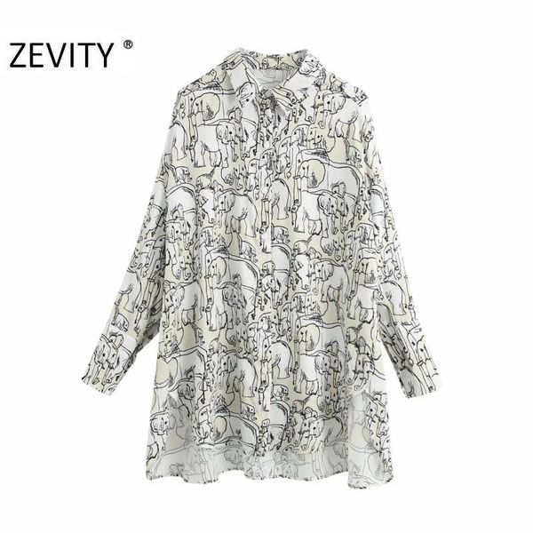 women's blouses & shirts zevity women fashion abstract graffiti print casual loose smock blouse shirt long sleeve chic femininas blusas, White
women's blouses & shirts zevity women fashion abstract graffiti print casual loose smock blouse shirt long sleeve chic femininas blusas, White