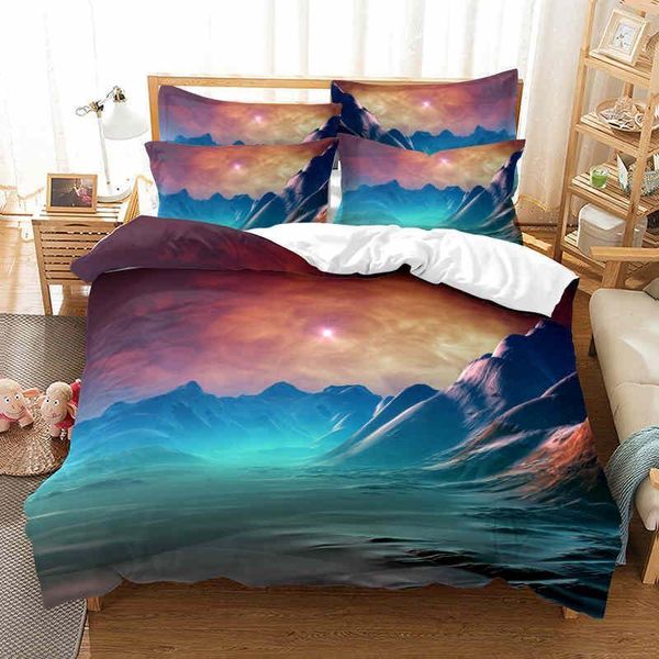 3d print mountain scenery pattern double bed sheets with pillowcases warm soft comforter bedding set1
3d print mountain scenery pattern double bed sheets with pillowcases warm soft comforter bedding set1