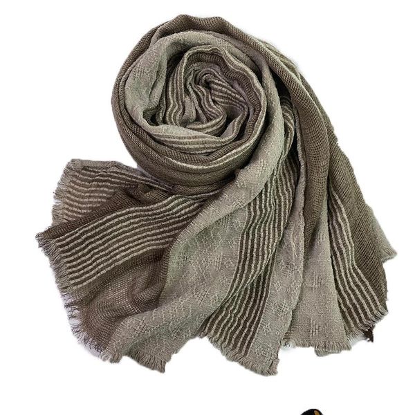 scarves 2021 japanese style winter cotton and linen striped plaid long women's shawl fashion cmen scarf, Blue;gray
scarves 2021 japanese style winter cotton and linen striped plaid long women's shawl fashion cmen scarf, Blue;gray