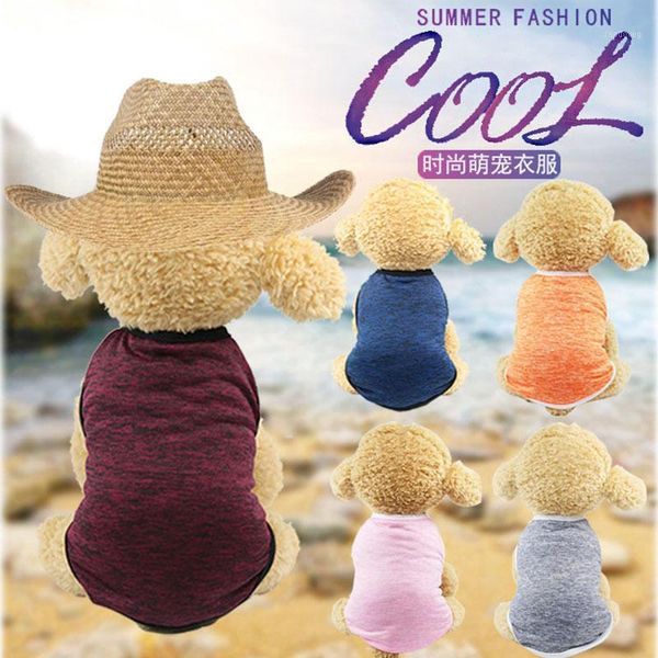 classic pure color dog shirt dog clothes for small dogs summer chihuahua tshirt puppy vest yorkshire terrier pet clothes1
classic pure color dog shirt dog clothes for small dogs summer chihuahua tshirt puppy vest yorkshire terrier pet clothes1