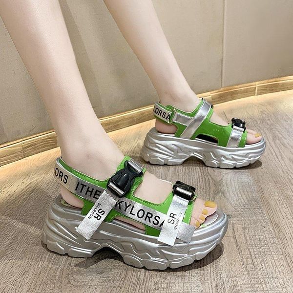 women sandals 2020 summer designer buckle platform sandal lightweight thick sole fashion sport beach shoes casual women sandals, Black
women sandals 2020 summer designer buckle platform sandal lightweight thick sole fashion sport beach shoes casual women sandals, Black