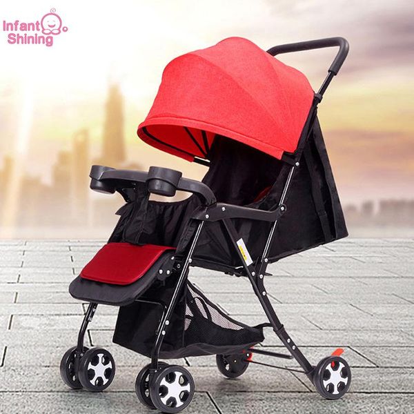 infant shining four wheels stroller lightweight ride reclining trolley absorber folding child stroller baby car sest
infant shining four wheels stroller lightweight ride reclining trolley absorber folding child stroller baby car sest