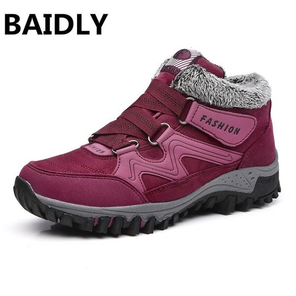 baidly fashion winter women snow boots women warm push ankle boot female high wedge waterproof boots botas feminina, Black
baidly fashion winter women snow boots women warm push ankle boot female high wedge waterproof boots botas feminina, Black