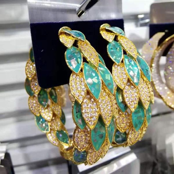 charm godki luxury abalone shell cubic zirconia statement big hoop earrings for women wedding dubai bridal round circle earring, Golden
charm godki luxury abalone shell cubic zirconia statement big hoop earrings for women wedding dubai bridal round circle earring, Golden