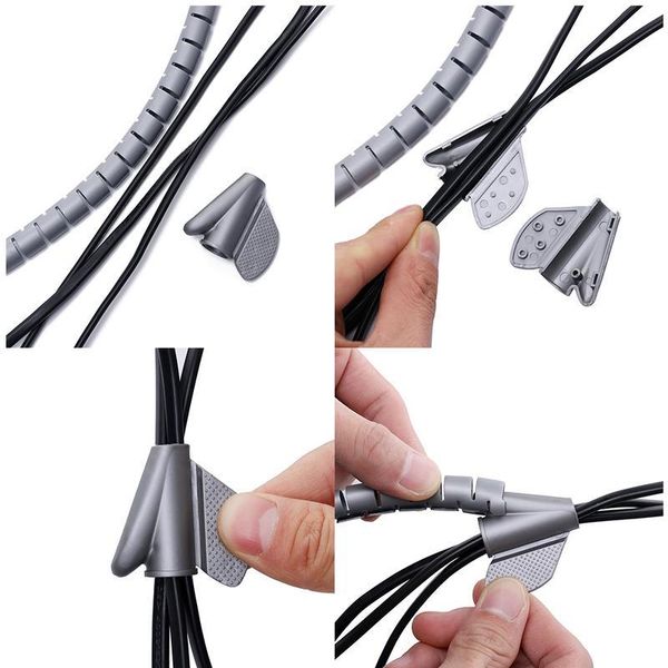 new cable holder organizer length flexible spiral tube cable organizer wire management cord protector cable winder w qylnvi
new cable holder organizer length flexible spiral tube cable organizer wire management cord protector cable winder w qylnvi