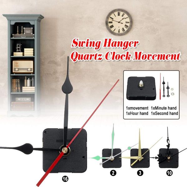 useful silent large wall clock quartz clock movement mechanism hands wall repair tool part kit diy black quartz core
useful silent large wall clock quartz clock movement mechanism hands wall repair tool part kit diy black quartz core